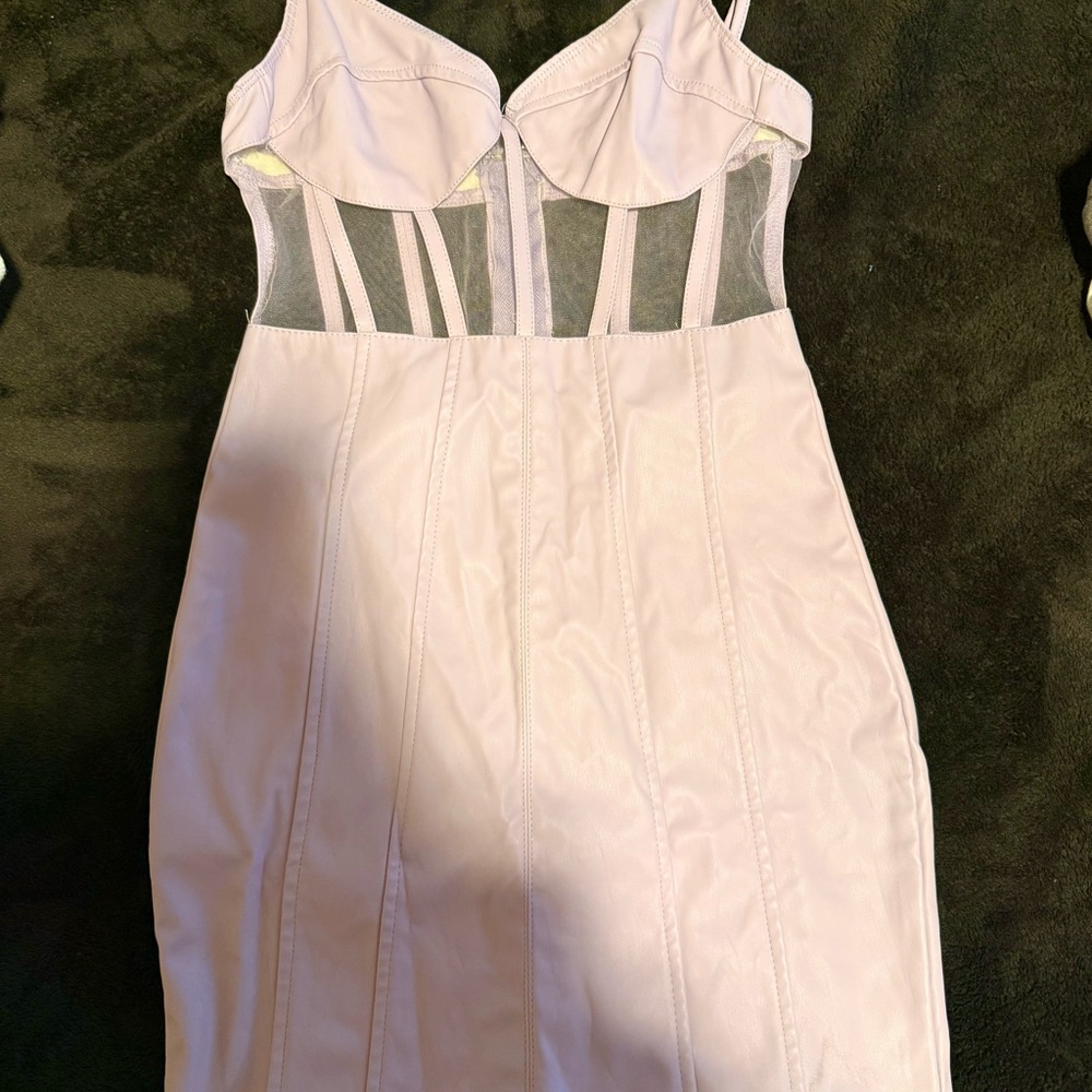 Fashion Nova Lavender Corset dress